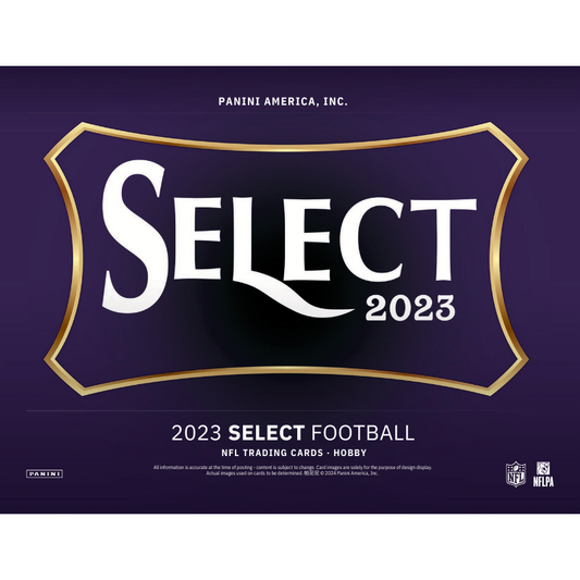 2023 Panini Select Football Hobby 12 Box Case
